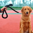 thumbnail image 5 of Correa trenzada negra para perro, hilos de polipropileno, cuerda de tracción canina grande, 5 of 5