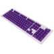 thumbnail image 4 of Teclas de 106 teclas Altura OEM Dos colores Solidez de inyección OPQ Teclas opacas para teclado mecánico de 61/87/104 teclas Letras blancas moradas, 4 of 5