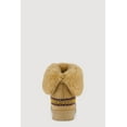 thumbnail image 3 of Women's Embroidered Detail Faux Fur Cuff Ankle Boots, 3 of 3