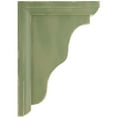 thumbnail image 2 of 2 1/4"W x 5"D x 7"H Hamilton Traditional Wood Vintage Decor Bracket, Restoration Green, 2 of 6