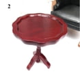 thumbnail image 3 of 6*6*4.5cm Decor 1:12 DIY Toys Wooden Furniture Model Tea Table Furniture Simulation Dollhouse Furniture Miniature Coffee Table 1, 3 of 8