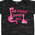 thumbnail image 4 of Inktastic My Gammy Loves Me Girl Dinosaur Girls Baby Bodysuit, 4 of 5