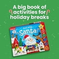 thumbnail image 2 of Libro de actividades para niños Kidsbooks: Diversión con Santa, borrable, 2 of 7