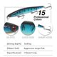 thumbnail image 2 of Señuelo de pesca falso (plateado), señuelo con anzuelo triple, señuelo de estaño simulado para trucha, agua dulce, agua salada, lubina, 2 of 5
