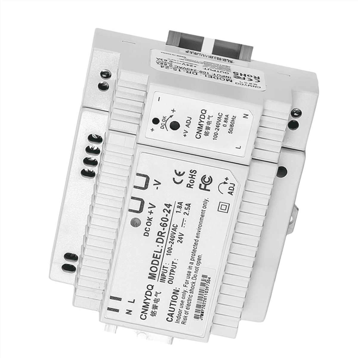 Switching Power Supply Single Output DC 24V DIN Rail Switch Power Supply Industrial Transformer Small Volume 100-240V