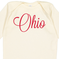 thumbnail image 4 of Inktastic Ohio Boys or Girls Long Sleeve Baby Bodysuit, 4 of 5