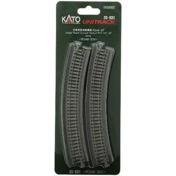 Kato KAT20531 N 348mm 13-3/4" Radius 30-Degree Viaduct (2)