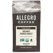 Allegro Coffee Organic French Roast Ground Coffee, 12 Oz