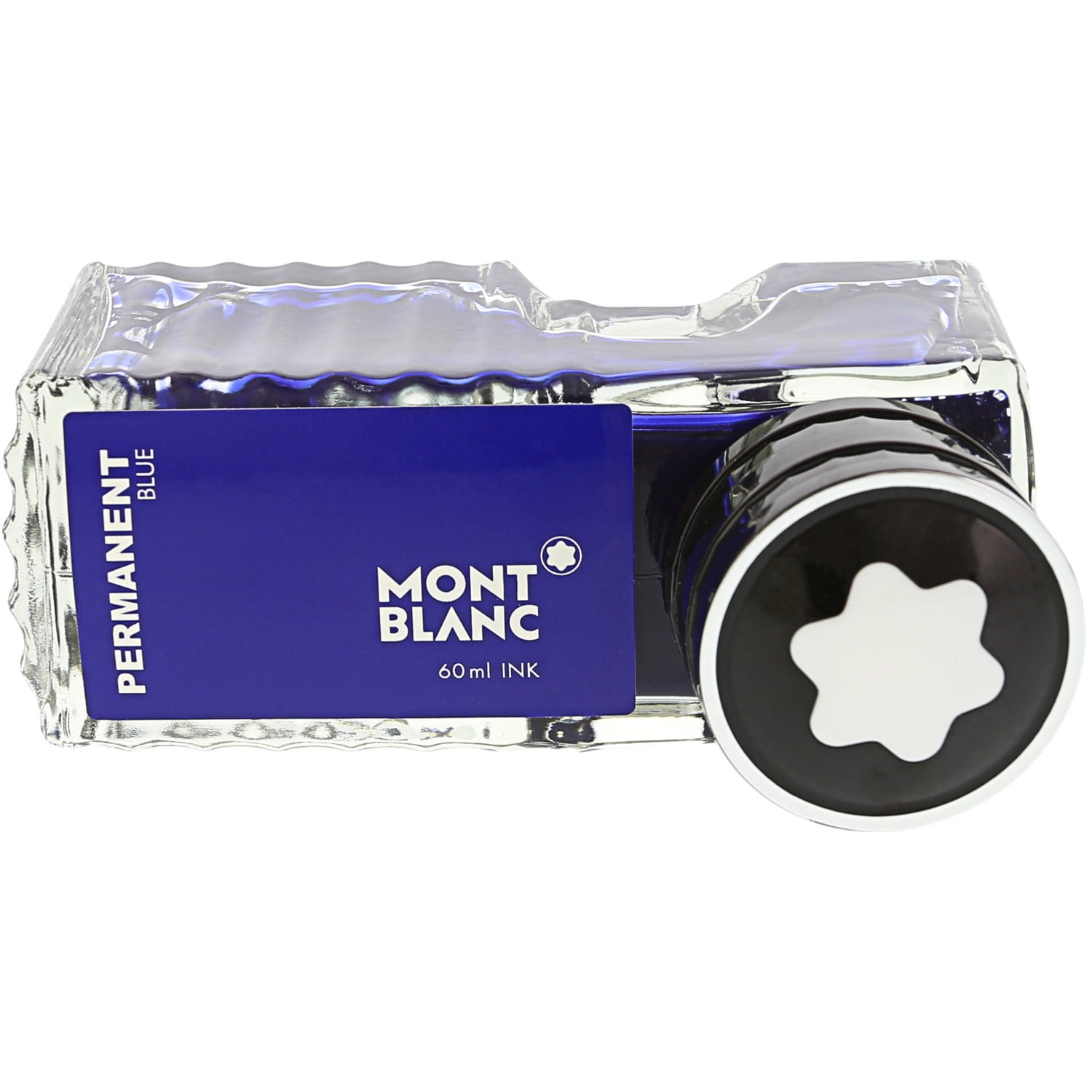 Mont Blanc Ink Bottle Permanent Blue Pen Refill 107756