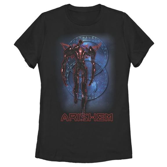 Women's Marvel Eternals Arishem the Judge  Graphic Tee Black X Large