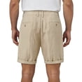 thumbnail image 4 of Dresfit Men's Golf Shorts Baggy Pleated Bermuda Shorts Summer 2026 Work Shorts Wide Leg Adjustable Big and Tall Business Bermuda Shorts with Pockets S, 4 of 8