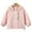 Pink, variant on lnmuld Kids Jacket Girls Lightweight Hooded Rain Jacket Windbreaker Outdoor Hiking Coat for Children Youth Wear Solid Color Size:12-24 Months