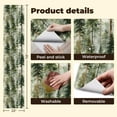 thumbnail image 5 of Boho Peel and Stick Wallpaper Misty Forest Tall Pine Trees Watercolor Style Contact Paper 23.6in x 9.8ft Wallpaper Removable Self Adhesive Wall Paper for Bedroom, 5 of 8