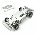 thumbnail image 4 of 1/28 RC Cars Metal Swing Arms Upgrade Modification Shock Absorber Set Spare Parts Supplies Replacement for WLtoys K969 K979 K989 Silver, 4 of 9
