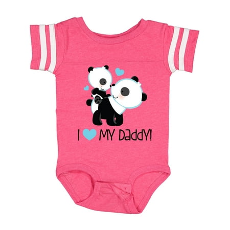 

Inktastic I Love My Daddy Boy Bear Gift Baby Boy Bodysuit