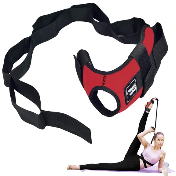 RIMSports Foot Stretcher Leg Calf Rocker and Yoga Strap for Stretching
