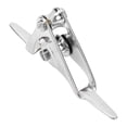thumbnail image 3 of Stainless Steel Pulley Block Fishing Roller Guide Tip Stainless Steel Double Pulley Block Stainless Steel Fishing Roller Guide Tip Durable Fishing Rod Roller Tip, 3 of 8