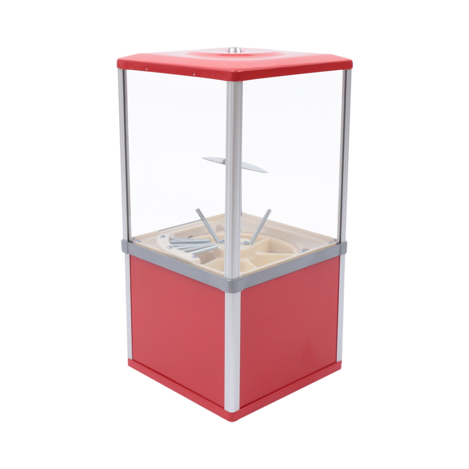 DENEST Bulk Candy Vending Machine w/ Locks+Keys Candy Dispenser Gumball Bank f 1.1-2.1"
