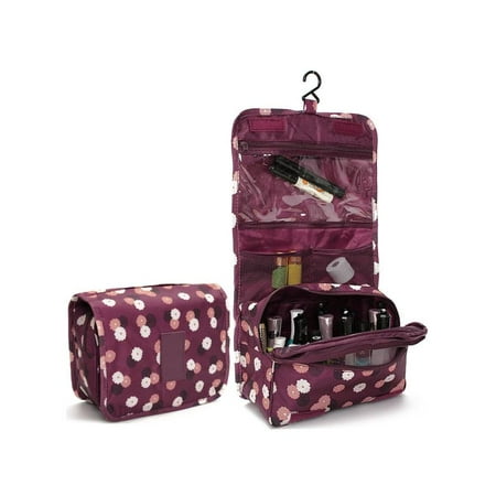 Meigar Hanging Toiletry Bag Travel Organizer Cosmetic Wash Make Up Case For Women Men Kit Accessories