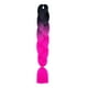 thumbnail image 4 of trenzada Jumbo, extensión de cabello trenzado DIY portátil de 60 cm, Ombre para juegos de rol, actuación de boda B7, 4 of 9
