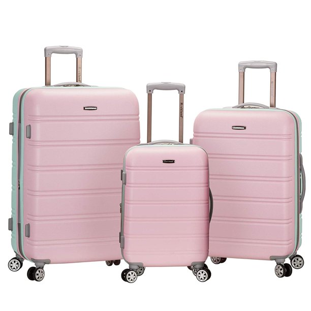 Rockland Rockland Luggage Melbourne 3 Piece Hardside Luggage Set