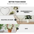 thumbnail image 4 of Dalrosia 2PCS Garden Trellis for Climbing Plants- Rust Free Vine Plant Metal Support Wire with Black Coating Decorative Potted Plants Climbing Holder Rack for Garden Stem Stalks Vines, 4 of 6