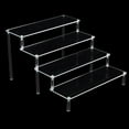 thumbnail image 3 of Detachable Acrylic Action Figure Display Riser Stand Perfume Cupcake Desserts Holder Stand Shelf Doll Storage Rack for Decoration, 3 of 6