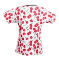 thumbnail image 2 of Women's Patterned Scrub Top Print Scrub Top, 2 of 3