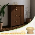 thumbnail image 4 of M Mimhooy 15 Pomos De Madera Para Cajones, Pomos De Madera Sin Terminar, Tiradores Para Muebles (Diámetro: 1,34 Pulgadas, Altura: 1 Pulgada), 4 of 6