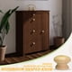 thumbnail image 4 of M Mimhooy 15 Pomos De Madera Para Cajones, Pomos De Madera Sin Terminar, Tiradores Para Muebles (Diámetro: 1,34 Pulgadas, Altura: 1 Pulgada), 4 of 6