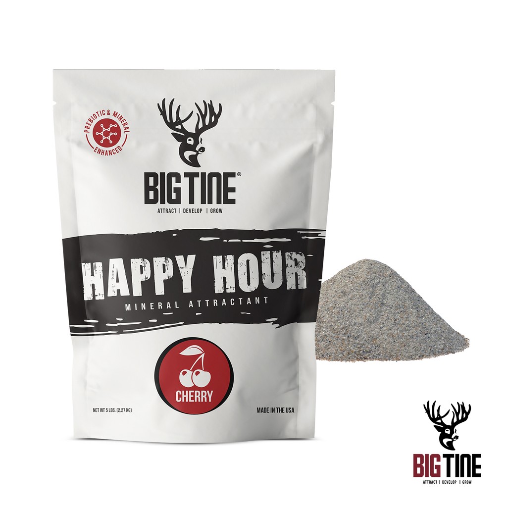Big Tine Happy Hour Granular Mineral Deer Attractant and Site Starter, 5 lb