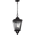 thumbnail image 2 of Feiss OL5431BK Cotswold Lane 9.5" 3-Light Outdoor Hanging Lantern in Black, 2 of 2