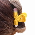thumbnail image 2 of Women Large Hair Claw Rectangle Hair Clip Hairpin Pencil Claws Hair Accessories, 2 of 5