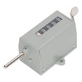 thumbnail image 3 of 5 Digit Pull Counter 350rpm/minute Manual Resettable Mechanical Counter for Machinery Textiles 220V, 3 of 5