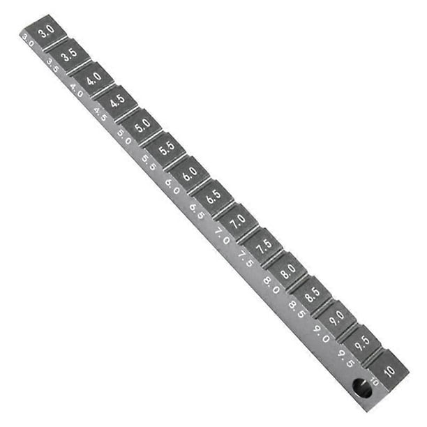 Rc Hop Ruler Adjustable Ruler Ride Height 3-10mm Wheel Rim Camber RC Car | Bodega ...