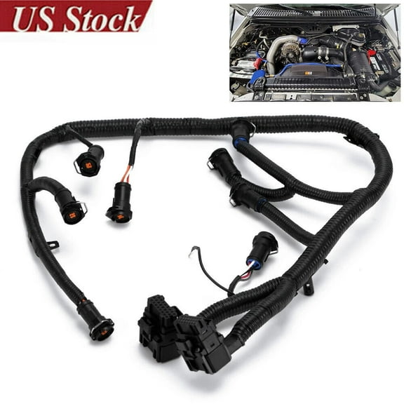 Fuel Injector Wiring Harness 5C3Z9D930A Fit for Ford Powerstroke 6.0L Diesel