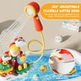 thumbnail image 7 of Flynow Bath Toys Waterfall Bathtub Toy with Suction Cup,Bath Tub Shower Head Sprayer Playset,Bathtime Fun Birthday Gift, 7 of 7
