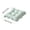 Green, variant on Ruffled Chair Cushion, Tufted Square Seat Cushion with Ties, Soft Thick Cotton Chair Pad, Non Slip Decorative Cushion for Dining Chair, Kitchen, Office, Home (40x40 cm)
