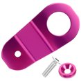 thumbnail image 1 of GETAJGHSD Mechanics 1Pcs Universal Radiator Mounting Bracket in Purple Aluminum 3.42X1.57X0.12in, 1 of 5