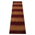 thumbnail image 4 of Rugsotic Carpets Handmade Rugs Hand Knotted Loom Runner 2'6''x10' Red Gold Wool for Indoor Use, 4 of 5