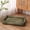 Green, variant on Four Season Square Dog Bed for Large Dog Mattress Bite-resistant Cat Bed Soft Thickened Dog Bed Waterproof Sofa Pet House