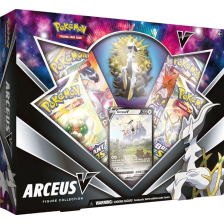 Pokemon Trading Cards: 2022 Spring Arceus V Figure Collection Box