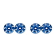 thumbnail image 3 of sweethay 2 piezas 2X RC botones de ala trasera espaciador azul oscuro, 3 of 6