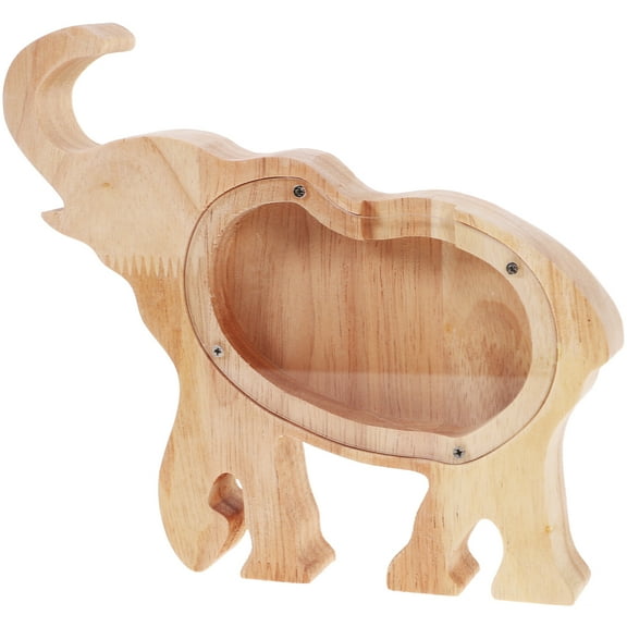Animal Shaped Coin Bank Elephant Piggy Child Affordable Money Travel