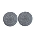 thumbnail image 1 of Visland 2 Pcs Anti-Slip Round Table Mat Set Woven Placemats Dining Table Non-Slip Coasters for Kitchen Heat Resistant Bowl Pads Drink Mats, 1 of 8