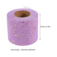 thumbnail image 3 of 2 rolls of Headdress DIY Mesh Roll DIY Crafts Bow Mesh Ribbons DIY Material, 3 of 8
