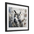 thumbnail image 2 of Stupell Industries Farmhouse Horned Owl Perched Black Framed Print Under Glass, 16 x 13, by Franklyn Gregory, 2 of 8