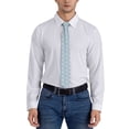 thumbnail image 5 of Gaeub Baby Elephant Men's Classic Woven Jacquard Necktie Perfect for Weddings & Parties, 5 of 7
