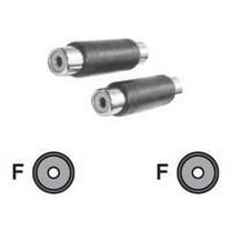 Hosa GRA-101 RCA to RCA Couplers, 2 Pieces