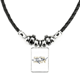 thumbnail image 1 of collar a mano colgante de cuerda de cuero Unbranded M, 1 of 3